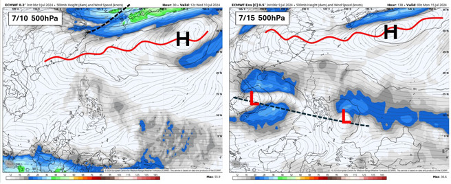 吴圣宇表示，下周开始在南海、菲律宾一带有季风低压槽建立的趋势。（翻摄吴圣宇脸书）