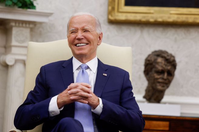 美國總統拜登最近參加北約峰會。（圖／路透）