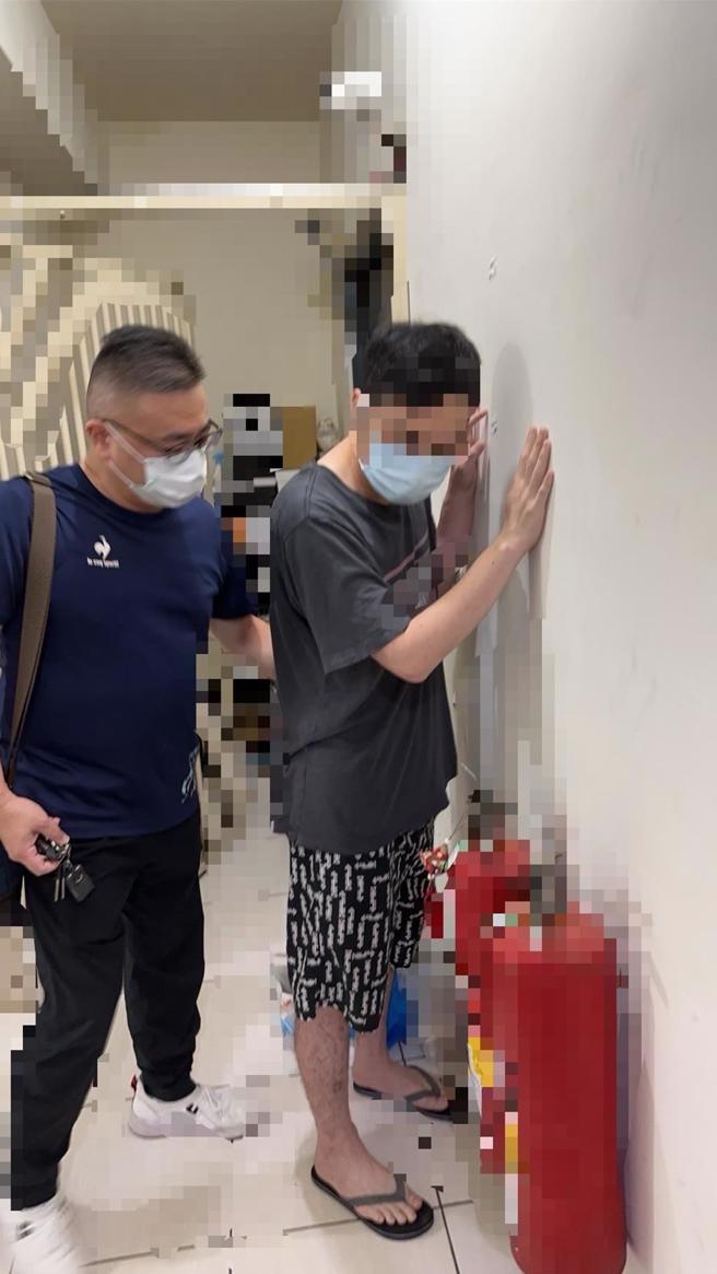 警方將幕後主嫌池男拘提到案。（翻攝照片／林郁平台北傳真）