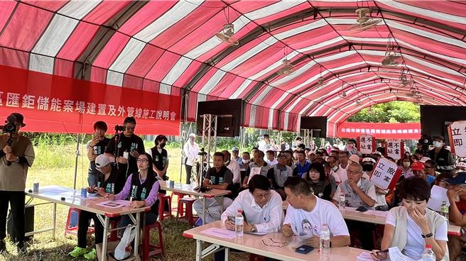 今天说明会，近200位民眾到场关切。（张毓翎摄）