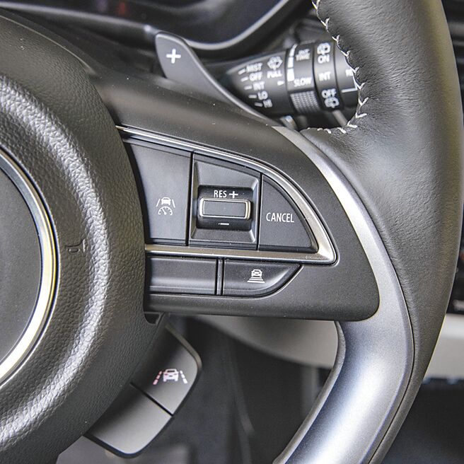 全速域ACC主动式车距巡航系统。（陈大任摄）