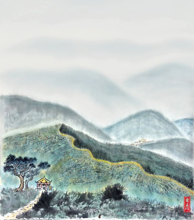 遙望　⊙圖／王佩娟