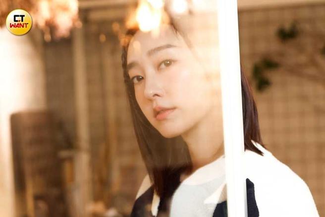 与王子传绯闻的席惟伦，强调两人就是因《全明星》红队而相聚的朋友关系。（图／林士杰摄）