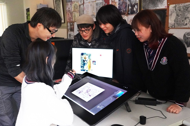 大叶大学多媒体学程打造全国首创的动漫文化商品设计课程(图/大叶大学提供)