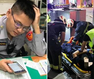 巡逻遇死劫！三重殉职警「姑丈与胞弟全警察」 同仁泪崩：他很优秀