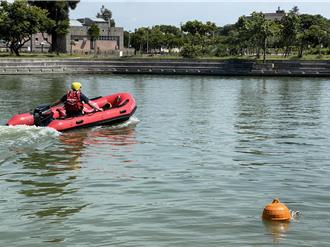 金門消防辦救溺組合演練 強化烈嶼地區救生能量