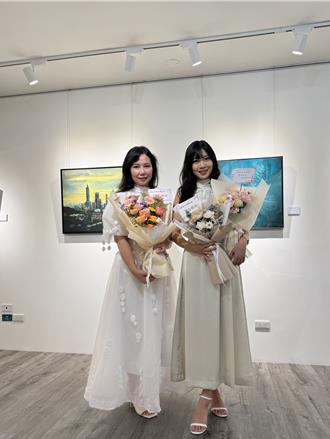 新住民「嵐」雙個展 用水彩油畫紀錄台灣最美的風景