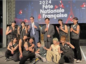 林佳龍出席法國國慶酒會 肯定台法關係蒸蒸日上