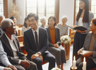 丧礼绕全场大跳滑步舞！连法师都在笑 一群人看呆：这么嗨的吗？