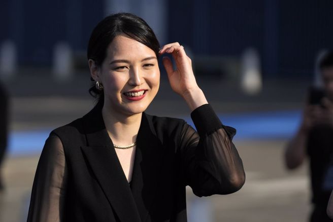 大谷翔平的妻子田中真美子。（美联社资料照）