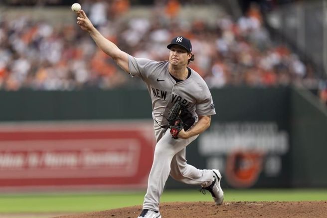 洋基寇尔获得本季第2胜。（美联社）