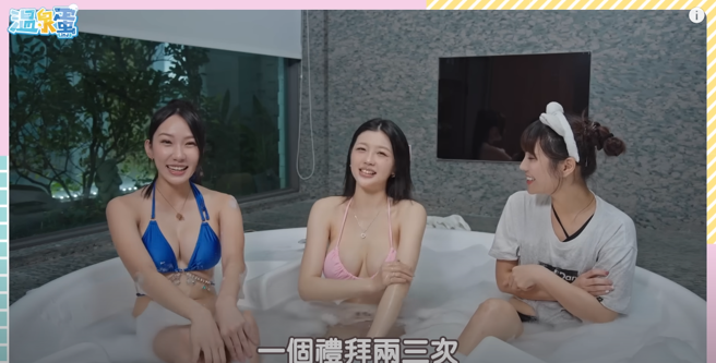 御姐强尼说该男星约的频率为一周两、三次。（图／YT@琳妲是0蛋）