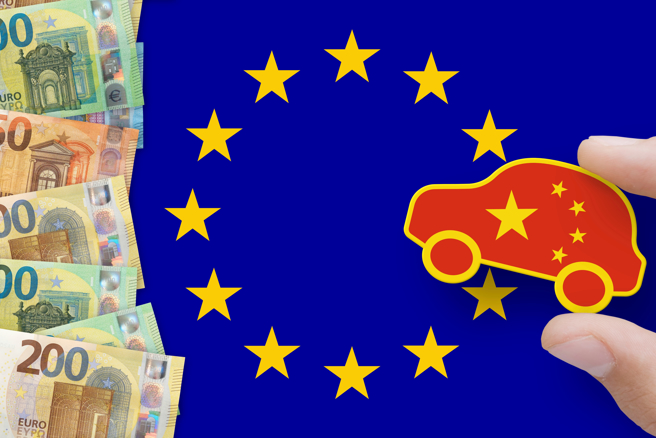 欧盟对大陆电动车加徵关税，成员国15日投票表决。（示意图/达志影像/shutterstock）