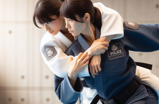 一名23岁的女警在京都市伏见区的警察学校一年级就读期间，不幸在柔道训练中遭受重击，导致头部重创身亡。（示意图、与本案无关／AI生成）