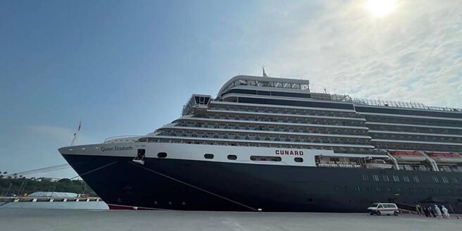 四周环海的台湾力拚邮轮经济大復甦，臺湾港务公司与观光署合作，今年邮轮旅客要恢復至疫情前水准。图为示意邮轮。图／本报资料照片