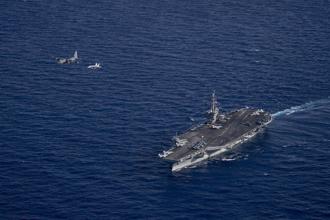 美羅斯福號航艦抵印度洋 將赴中東護紅海