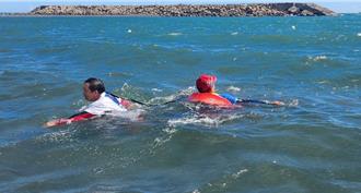 高雄旗津海水浴場安全升級 獲海委會補助辦多場救生演練