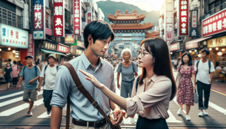 高雄盲男「專找女性」問路手亂摸！一票人受害 在地人嘆：只怕警察