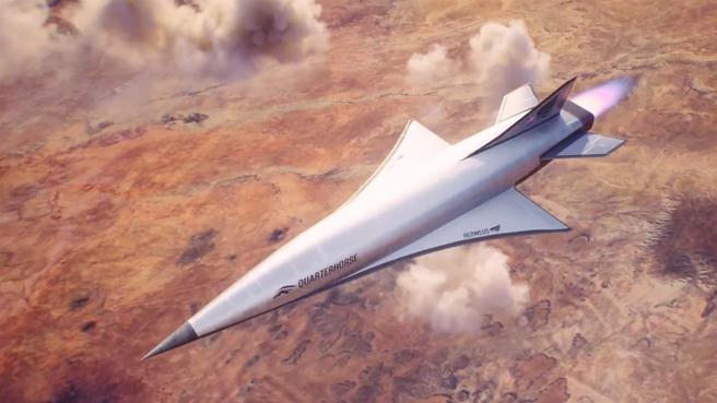  「奎特马」极音速无人载具配备的「Chimera」复循环发动机，是由F-100发动机与新型衝压发动机共同组成。（取自RTX公司网站）