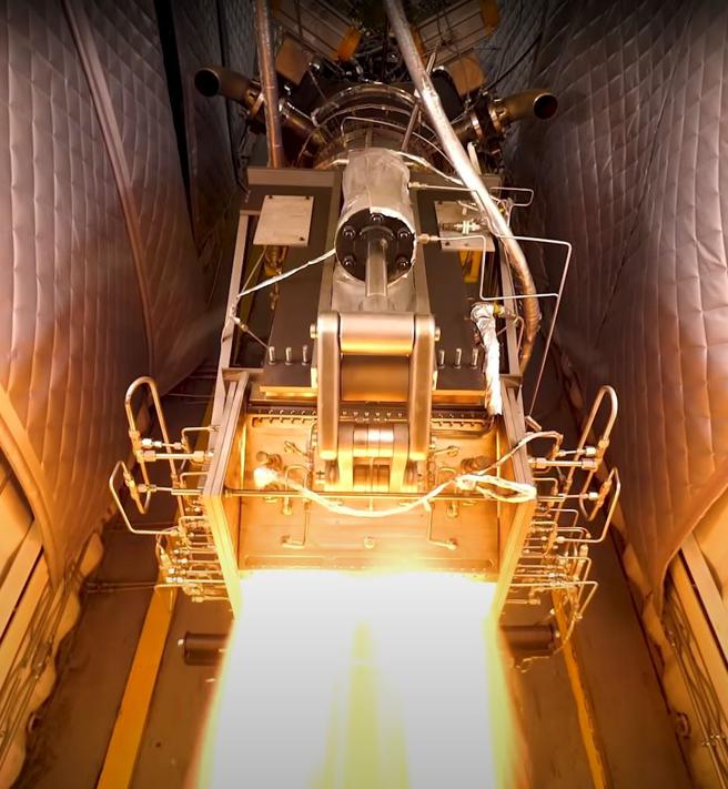  
Hermeus公司已展开衝压发动机测试，接下来其将与F-100发动机组成Chimera循环发动机。（截自Hermeus公司YouTube影片）