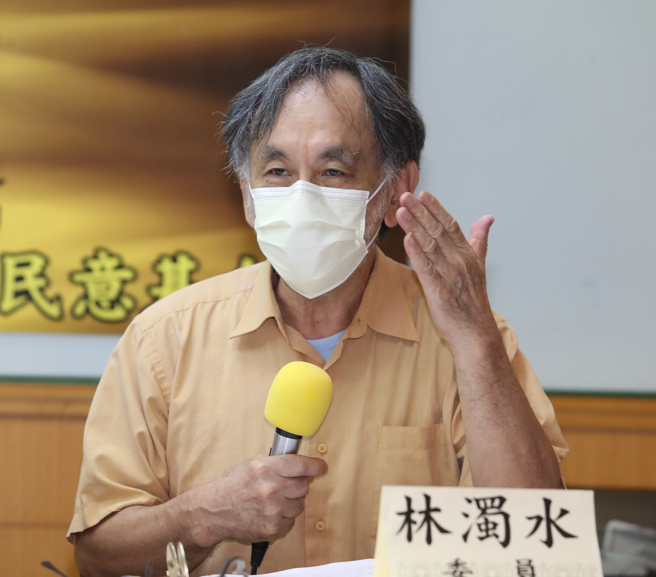前立委林濁水。（資料照，劉宗龍攝）