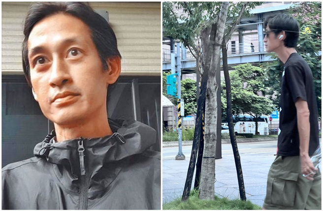 唐治平稍早現身信義區，而且在街頭不斷徘徊。（圖／中時資料照、讀者提供 未經授權請勿轉載）