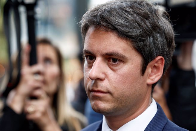 馬克宏計畫在16日的內閣會議後，接受艾塔爾（圖）請辭總理。（路透社）