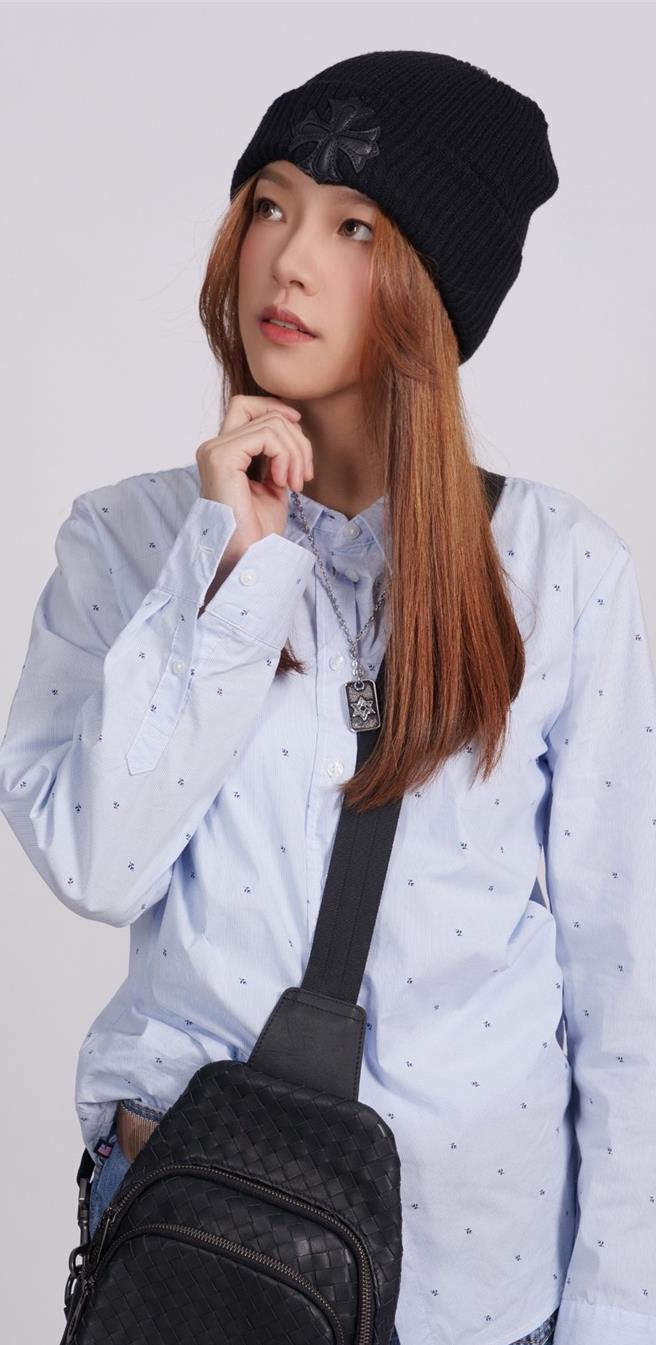 李若希外型亮眼，获选新片女主角。（天王国际影业提供）