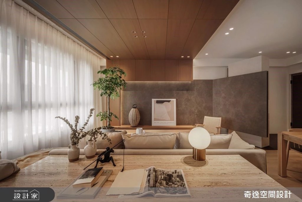 重新看見「現代風」的獨特面貌！極簡白派、木質調與天然石材的三大提案 (圖/設計家searchome)