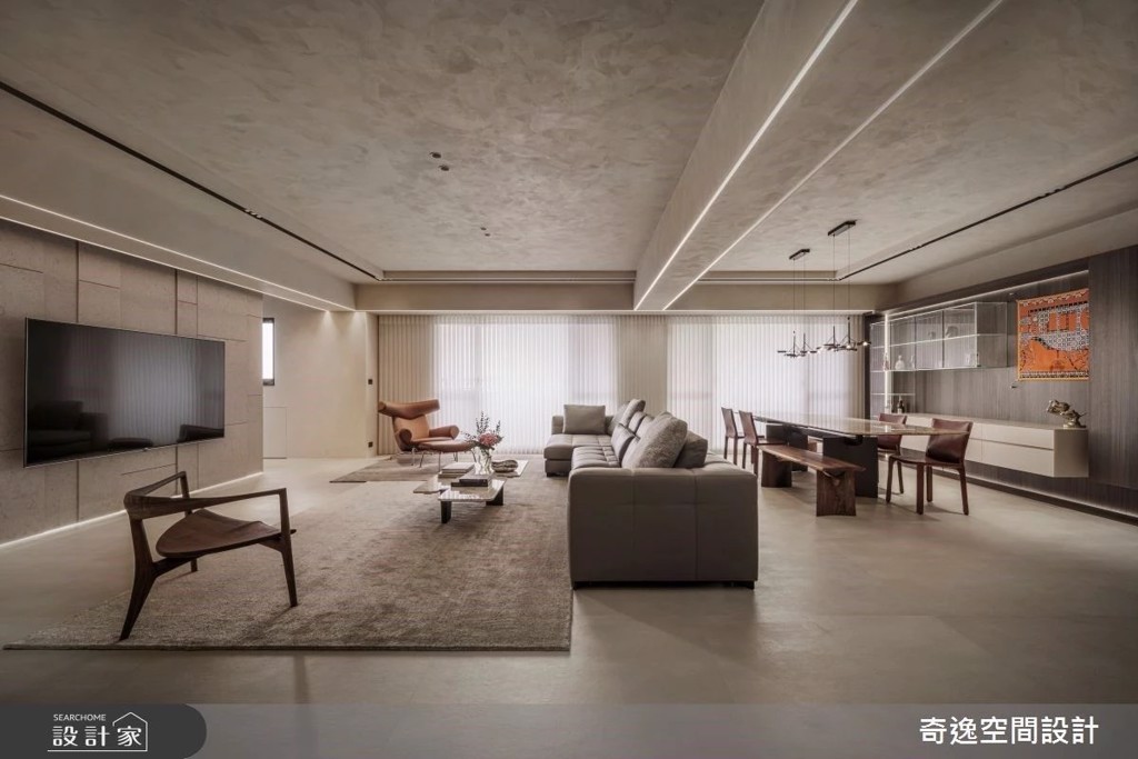 重新看見「現代風」的獨特面貌！極簡白派、木質調與天然石材的三大提案 (圖/設計家searchome)