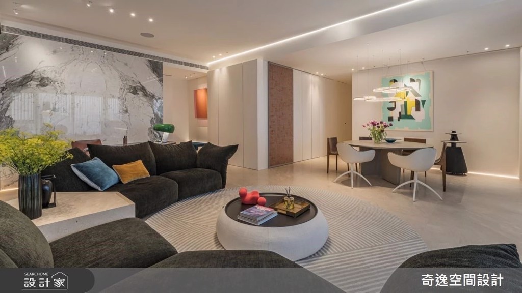 重新看見「現代風」的獨特面貌！極簡白派、木質調與天然石材的三大提案 (圖/設計家searchome)