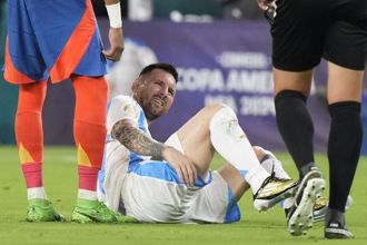 美洲盃》梅西決賽受傷落淚 阿根廷勇奪隊史第16冠