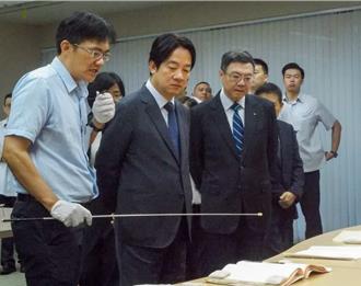 解嚴37周年  賴清德訪檔案局指示：不可遮蔽重要資訊