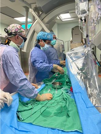 輔大醫院成功執行左心耳封堵術  造福心房顫動患者