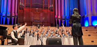 新北少年合唱團勇奪世界合唱大賽公開賽金獎 獲2026冠軍賽門票