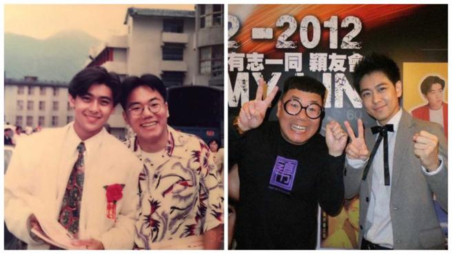 蚬仔与林志颖是一起就读华冈艺校的同学。（翻摄自蚬仔IG）