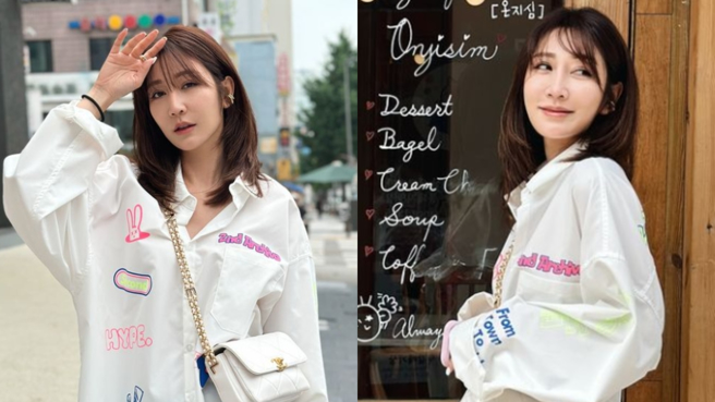 曾莞婷到韩国体验美髮项目。（图／翻摄自IG 曾莞婷）