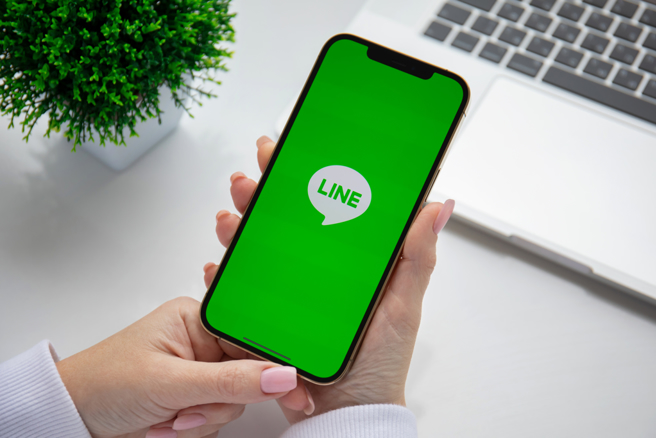 一名网友分享如何在LINE上快速找到自己要打开的对话框。（示意图：shutterstock／达志）