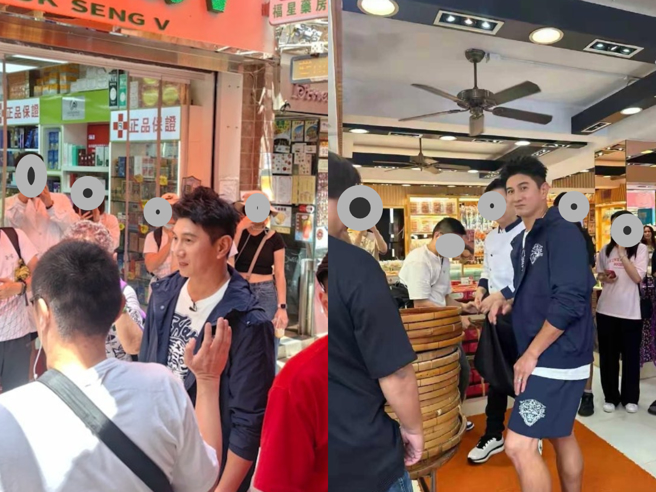 吴奇隆生图状态获讚「男星保养天花板」，疑似低调戴婚戒破除婚变谣言。（图／翻摄小红书）