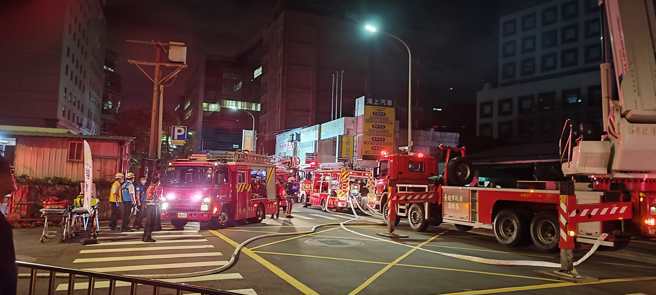 台北市內湖區陽光街發生一起火警。（翻攝爆廢1公社）