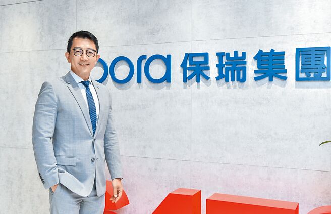 保瑞药业董事长盛保熙接受专访，分享公司成长秘诀。图／王德为