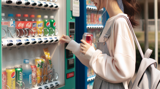  日本女大生路邊「掀裙」 販賣機飲料秒落下 700萬人朝聖