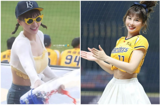 峮峮遭球迷強力水柱狂射 比基尼全濕透養眼畫面曝光