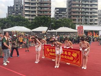 桃园国际关公文化节近4千人与会 接驾6关帝传递圣火