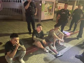 警瞄見車內男子滿身血 活逮暴力討債3惡煞