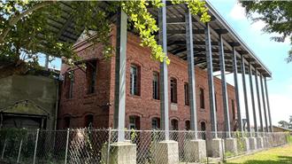 鹽水岸內糖廠轉型影視基地 紅樓啟動修復增觀光效益