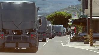 影》海軍神祕車隊現蹤台東　引發民眾關注