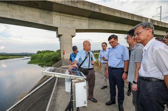 頭前溪水質名列前茅 彭啟明：民眾放心享用清潔水源