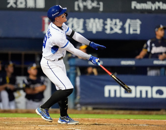 超猛「部長」發威！張育成中職生涯首轟2分砲