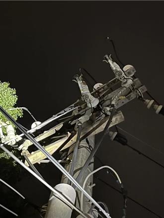 又是小動物惹禍？苗市松園社區近300戶停電 電桿下見松鼠焦屍